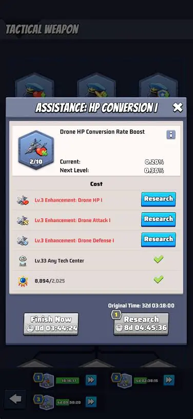 Attributkonvertierung | Last War