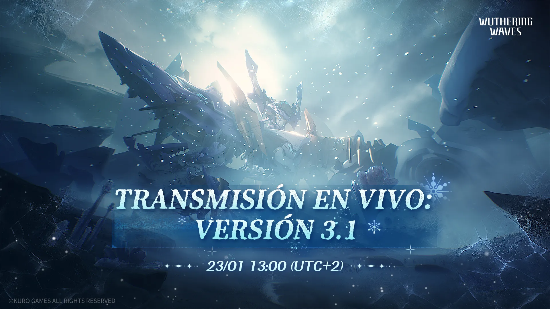 La transmisi&oacute;n especial de la versi&oacute;n 3.1