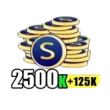 2500K+125K Stubs PS4/5 | MLB The Show 25 Stubs