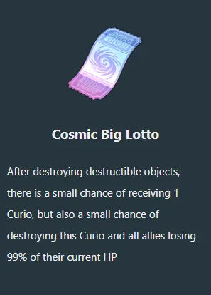 Divergent Universe Must-pick Curios
