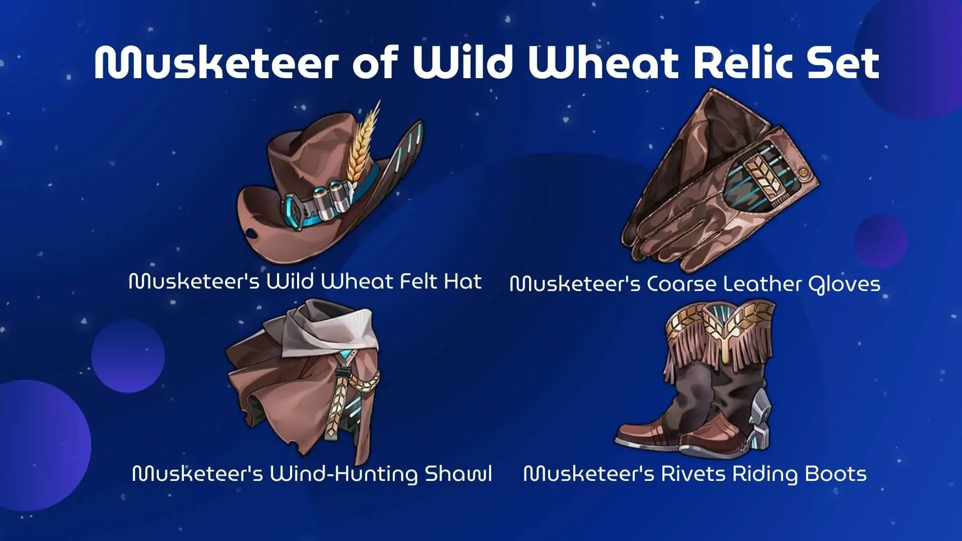 Musketeer of Wild Wheat set