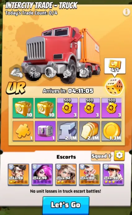 Never Miss Truck Missions