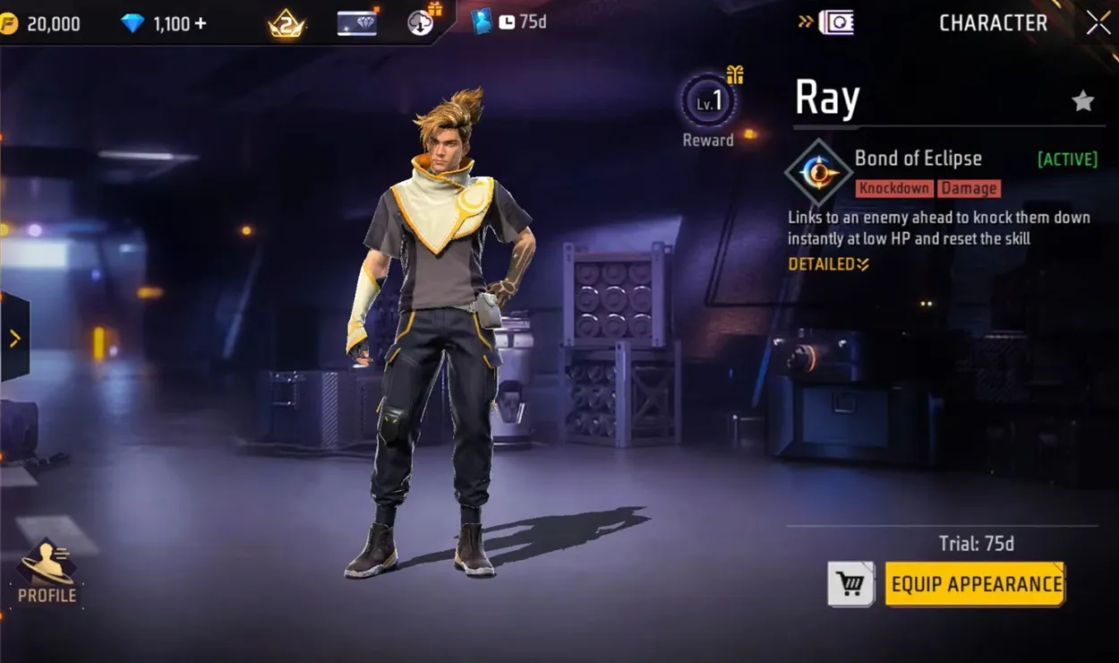 The New Character Ray 
