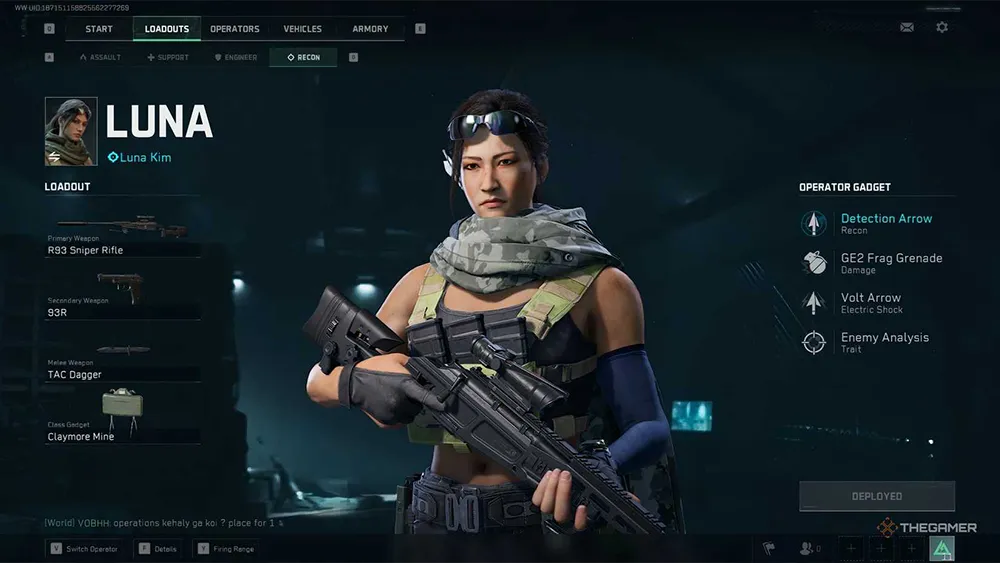 Delta Force luna
