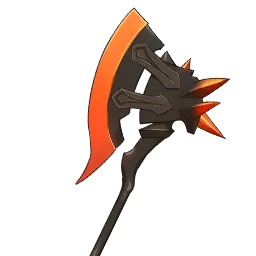 Crimson Flame Axe