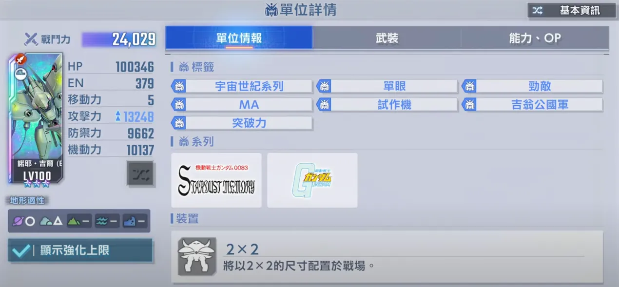 技能特性
