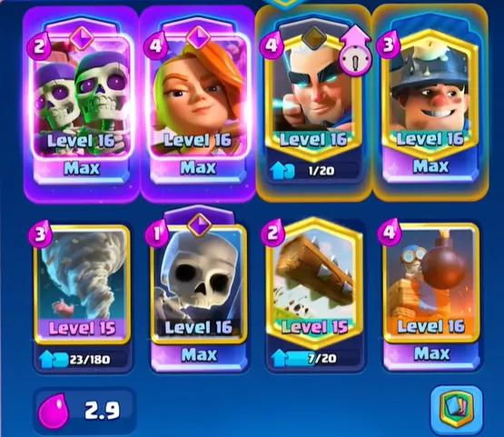 Clash Royale Arena Decks