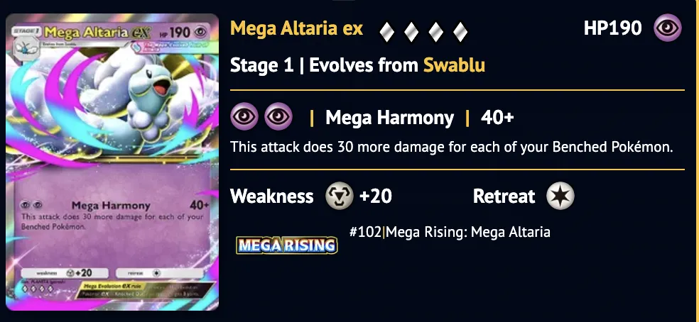 Mega Altaria ex