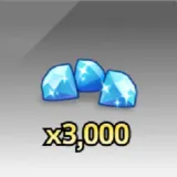 3000 Blue Diamonds | MapleStory : Idle RPG