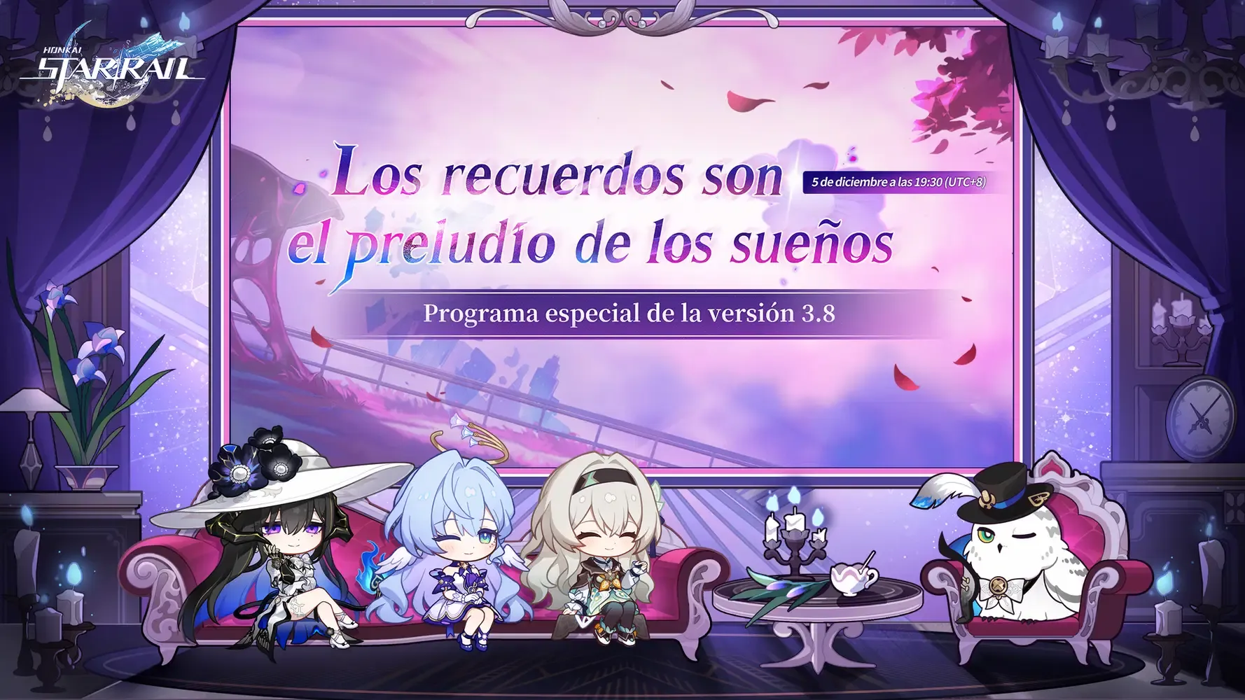 transmisión de HSR 3.8: Los recuerdos son el preludio de los sueños