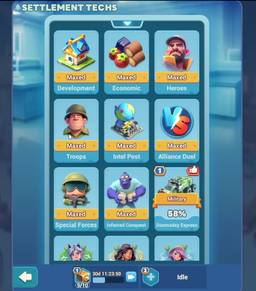 дереву технологий