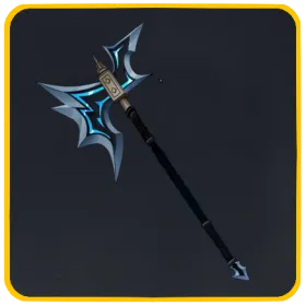Black Flame Wings Axe