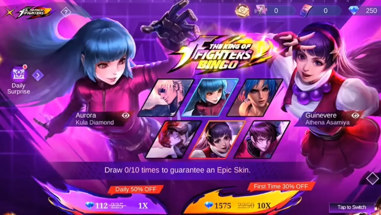 MLBB x KOF Returns! KOF Skins Resale Coming February 2026