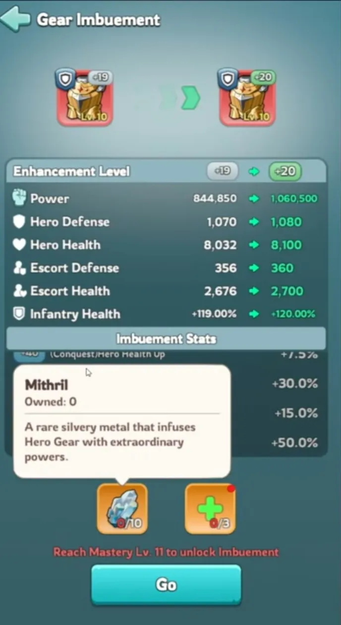Red Gear Imbuement