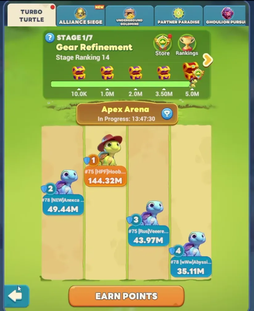 Гонка черепах