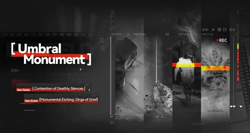 Umbral Monument - Contention of Deathly Silences , Monumental Etching: Dirge of Grief