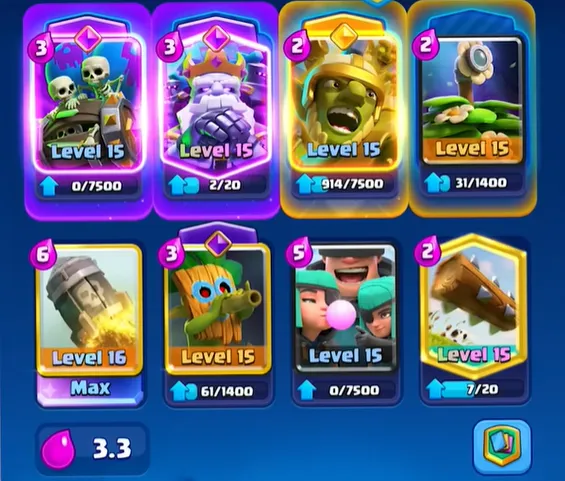 Clash Royale Arena Decks