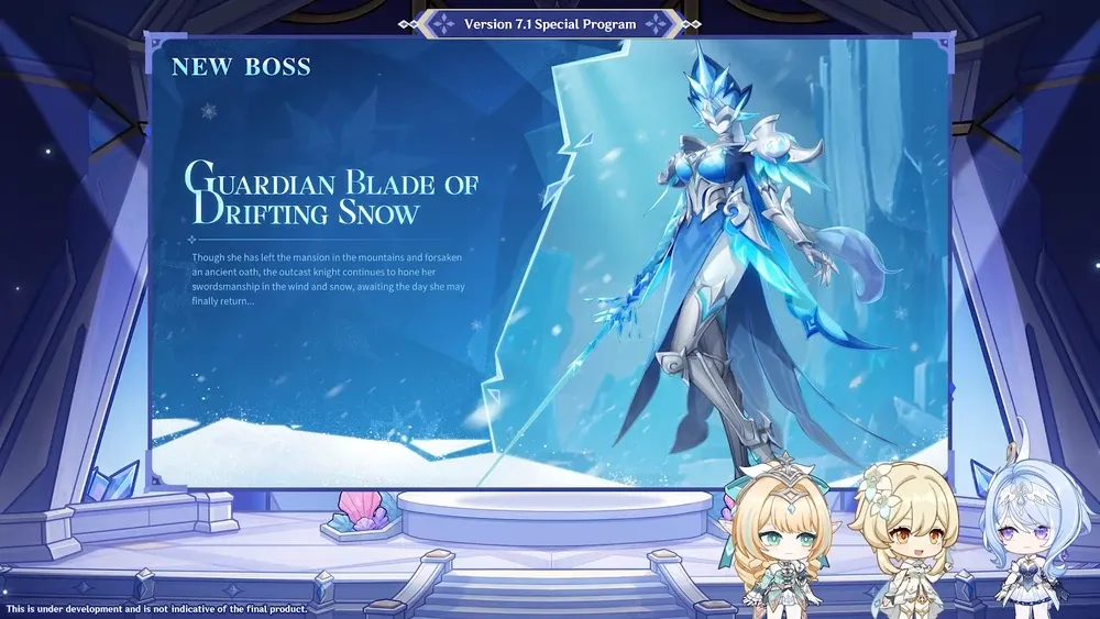 Guardian Blade of Drifting Snow