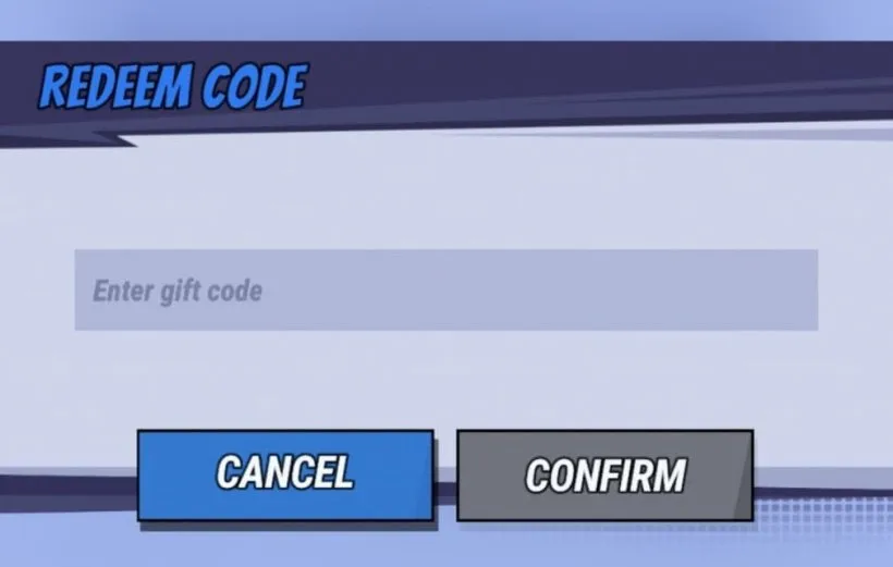 redeem code