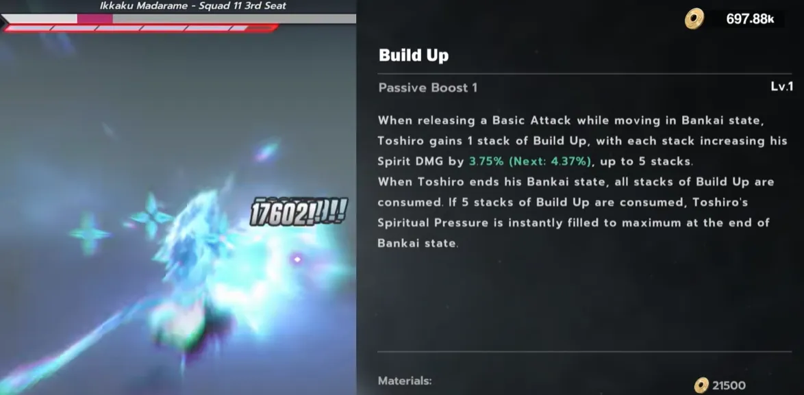 Toshiro build up