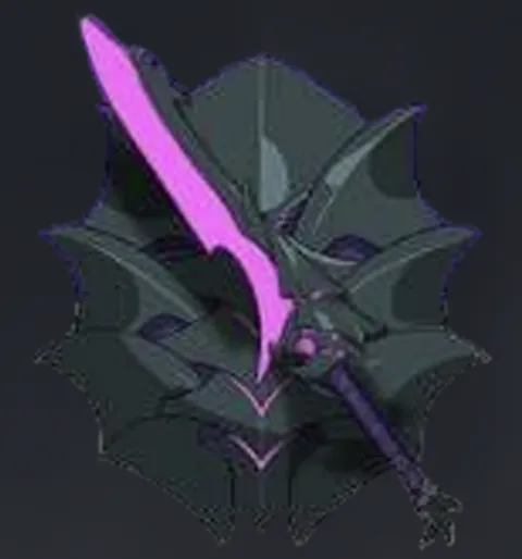 Jet-black Sword & Shield
