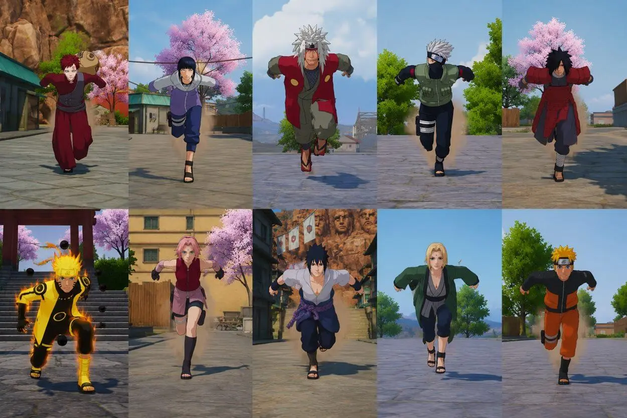 PUBG Mobile &times; Naruto All Skins