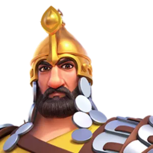 Alp Arslan commander portrait in Rise of Kingdoms