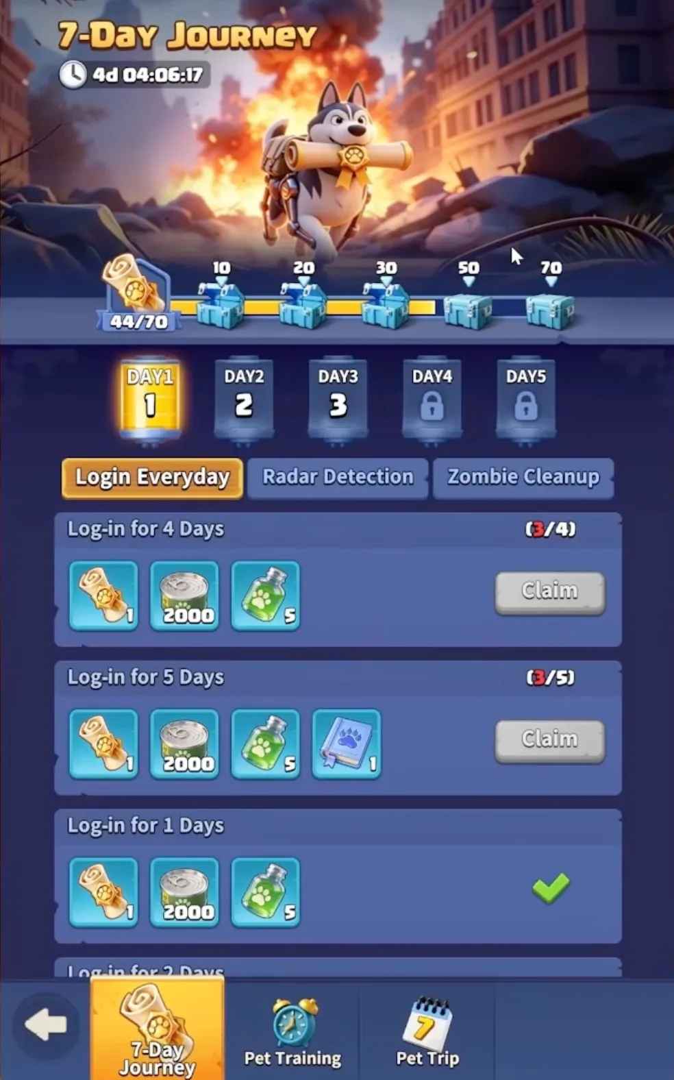 Dark War Survival 7-Day Journey