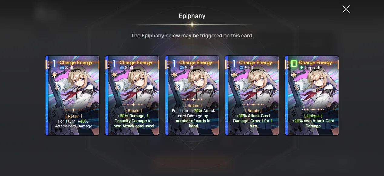 Charge Energy Epiphany