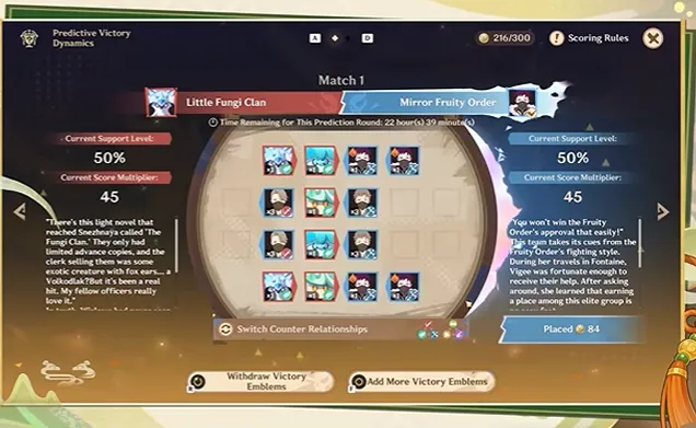 Tournoi de Natlan dans Genshin Impact 7.1