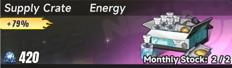 Energy Reserve Supply Crate