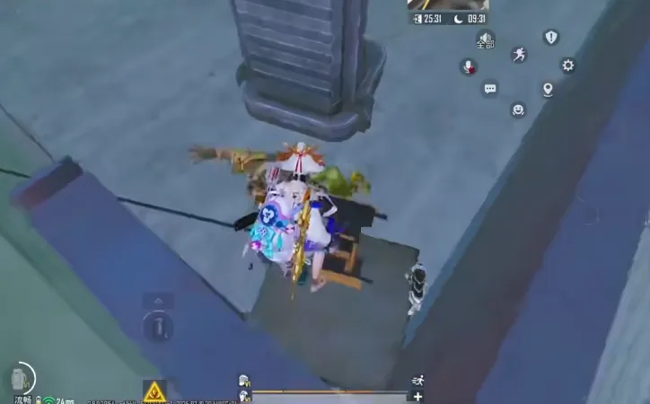 zipline anchor at rooftop