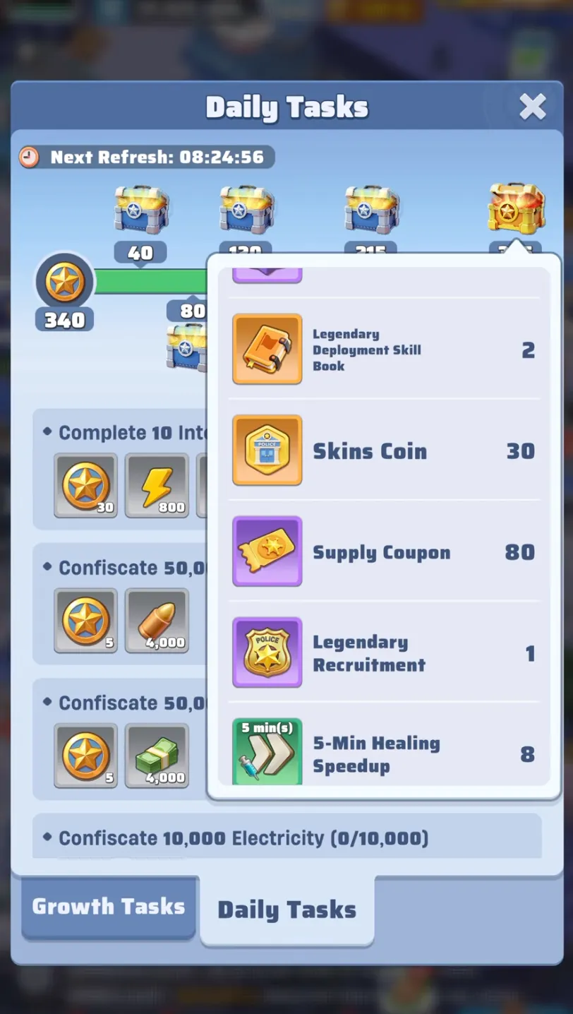 Police Chief Skin Coin