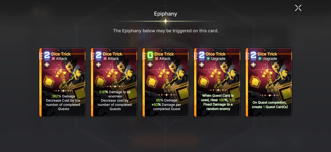 Dice Trick - Epiphany