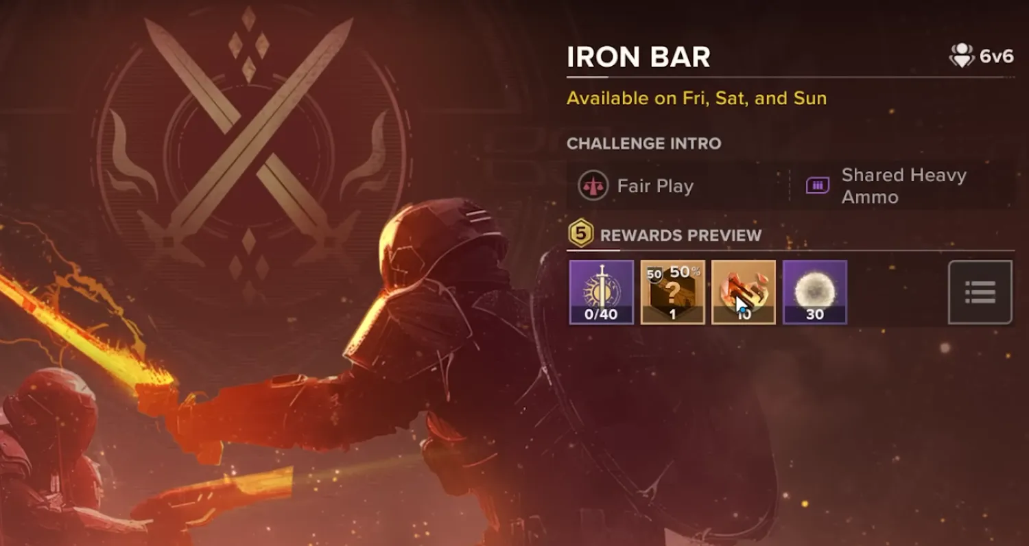 iron bar