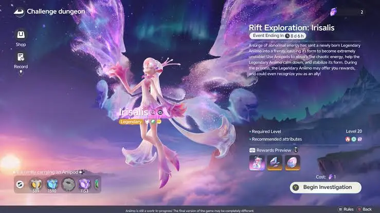 The Legendary Aniimo Path