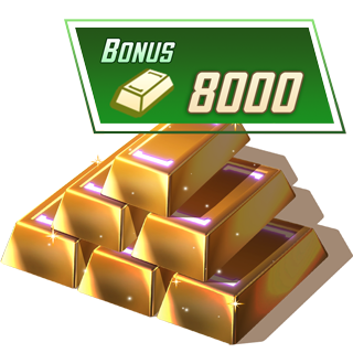 8000 Gold logo