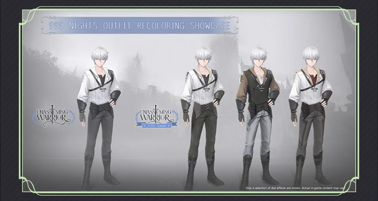 999 Nights outfit