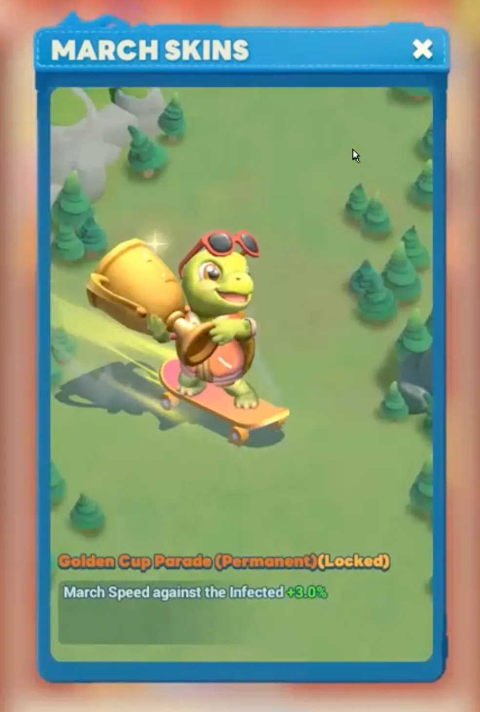 Tiles Survive Cheers to Rewards March skin