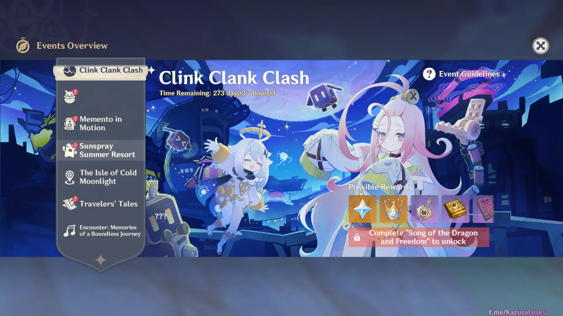 Clink Clank Clash
