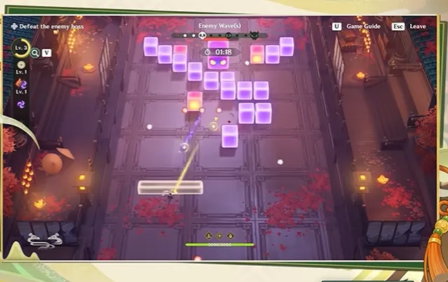 Mini-jeu casse-briques du Festival de Liyue dans Genshin Impact 7.1