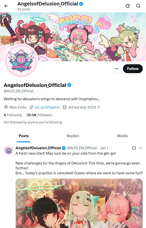 Cuenta Oficiale en Red Social (X)