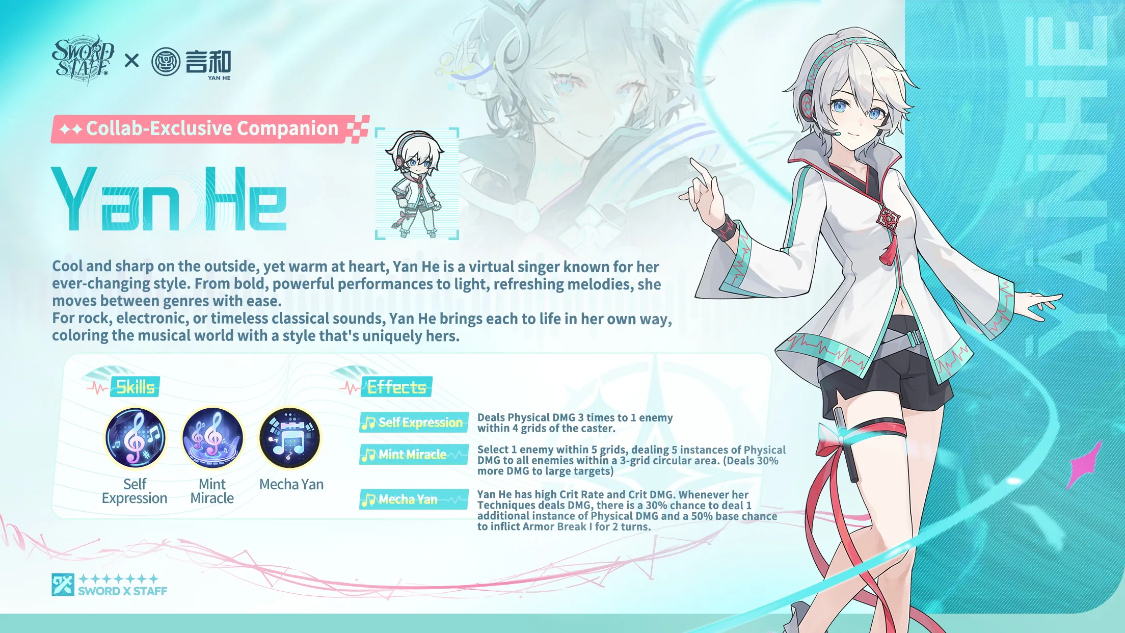 Sword x Staff &times; Luo Tianyi Collaboration-Yanhe