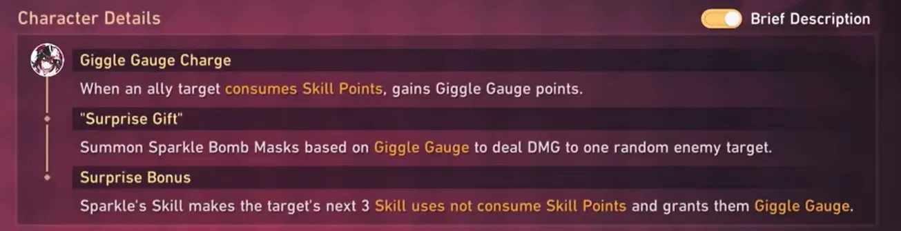 Challenge 1 Sparkle's Form-Shifting Mask Details