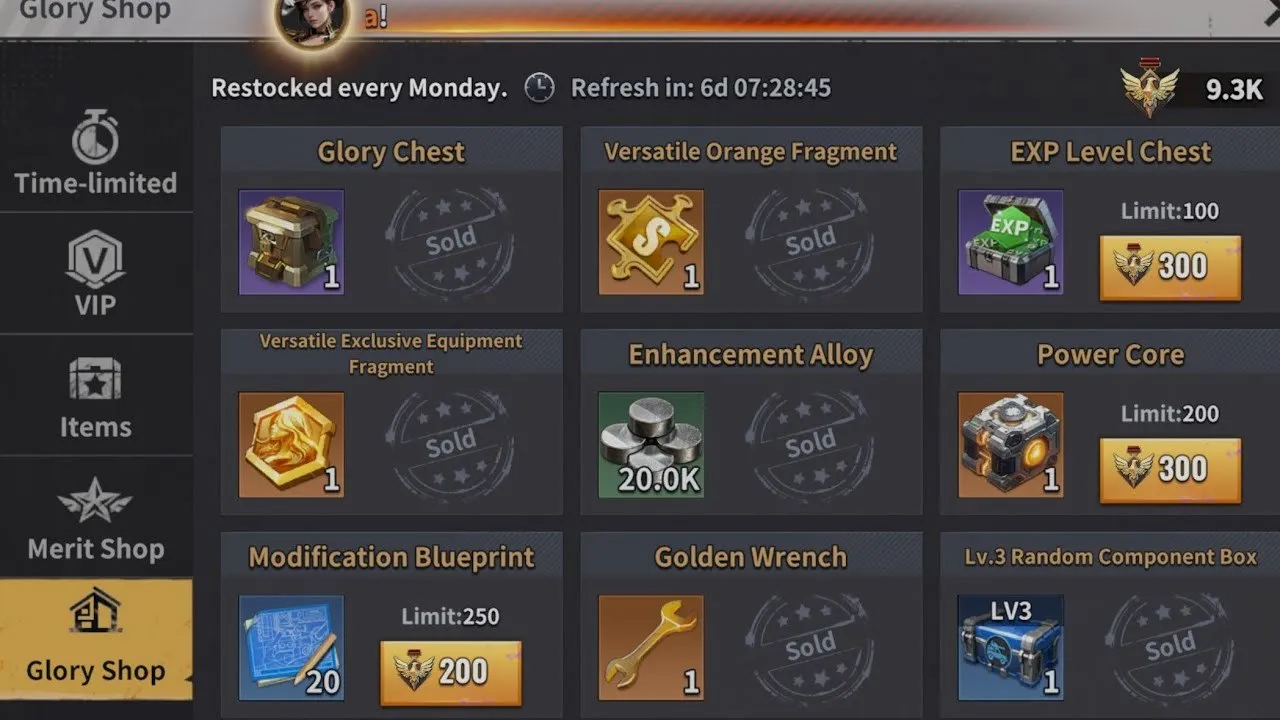 Glory Shop