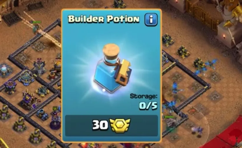 CLC builder potion