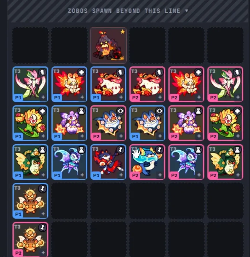 Clash of Critters Volcano Zobo boss mechanics