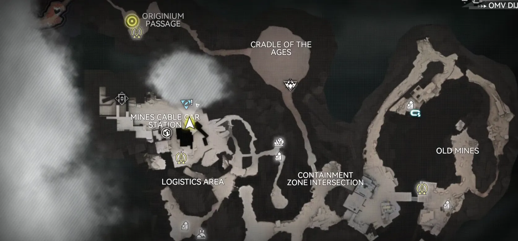 mines cable car station