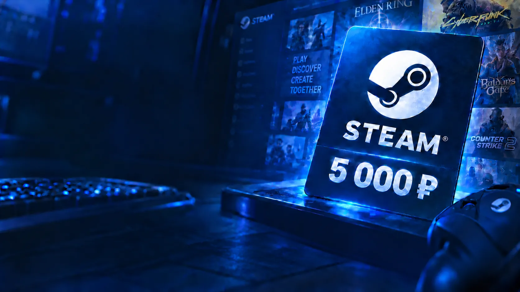 Пополнить баланс Steam — Steam кошелёк
