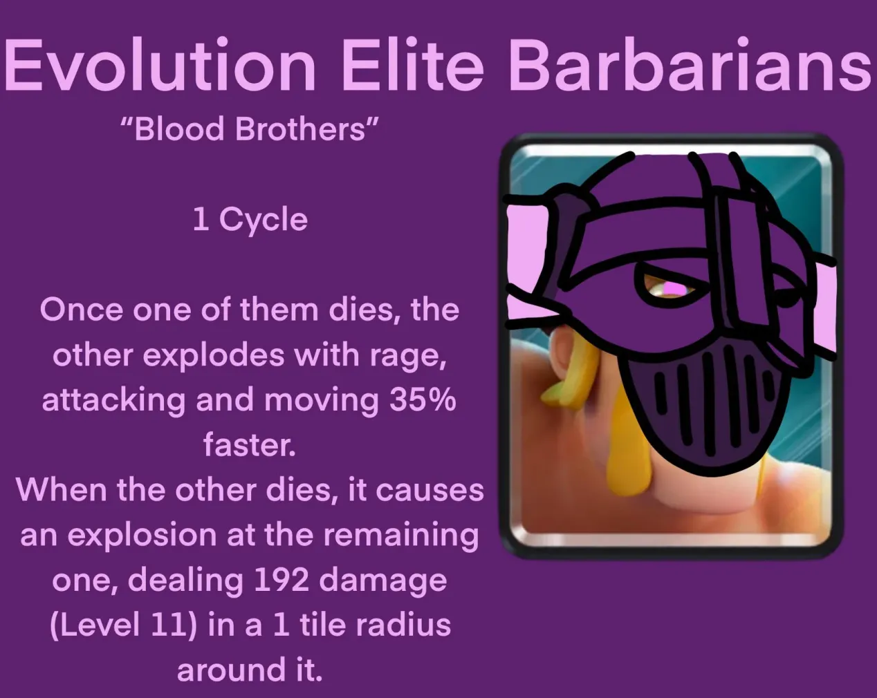 Evolved Elite Barbarians Info | Clash Royale